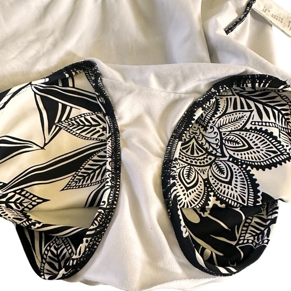 🔴 5 for $40 SALE! 
Lauren Ralph Lauren One Piece Swimsuit Black White Paisley 8 - Picture 11 of 15